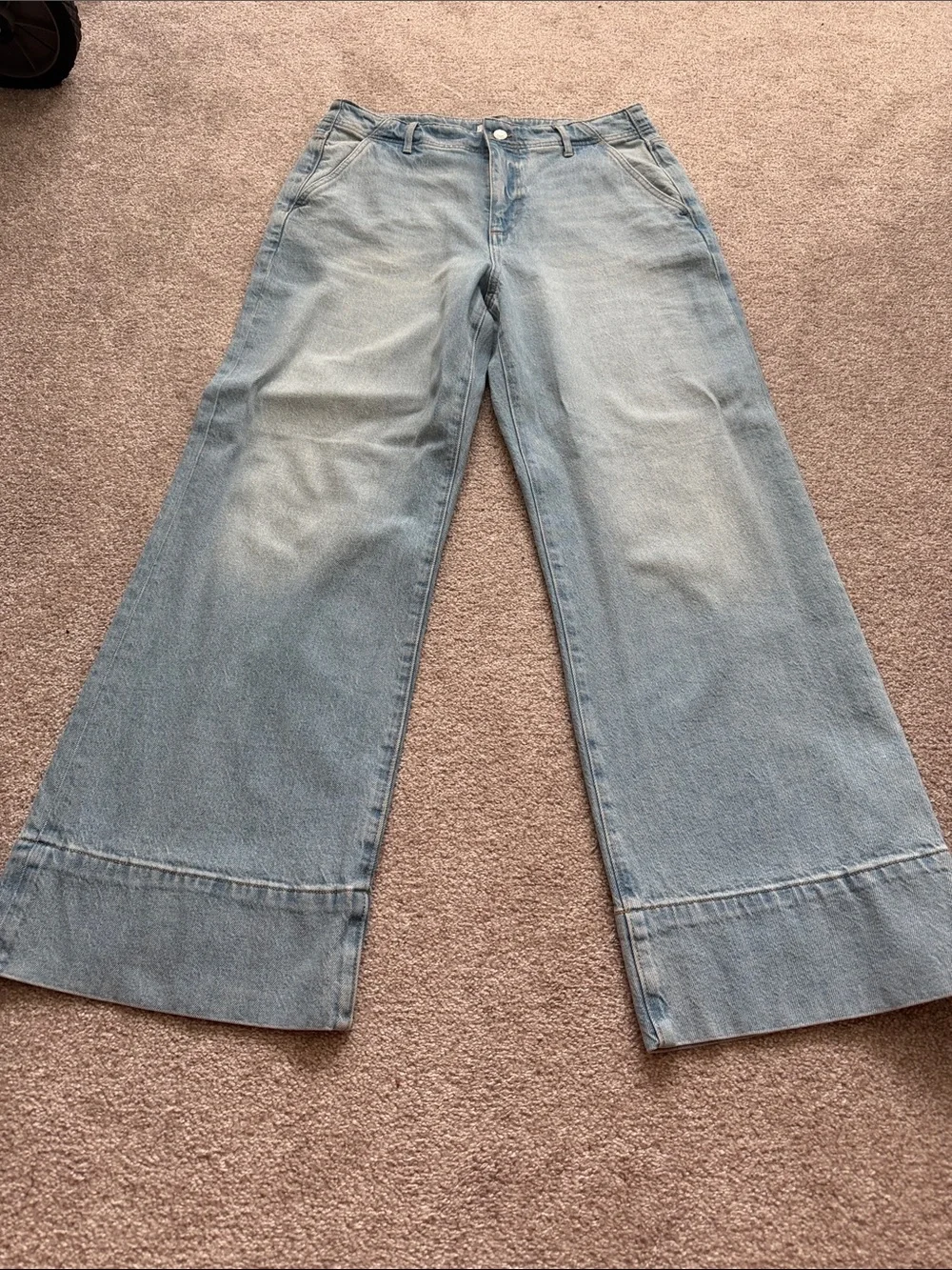 LOFT Light Wash Wide-Leg Women's Jeans